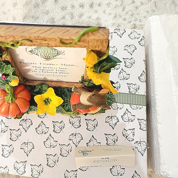 Charming Tails 93/108 "Pumpkin harvest" With Box and papers - Picture 11 of 11